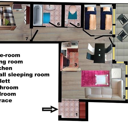 Merry&Car - Huge Balcony + Living Room + 2Br Budapest Esterno foto