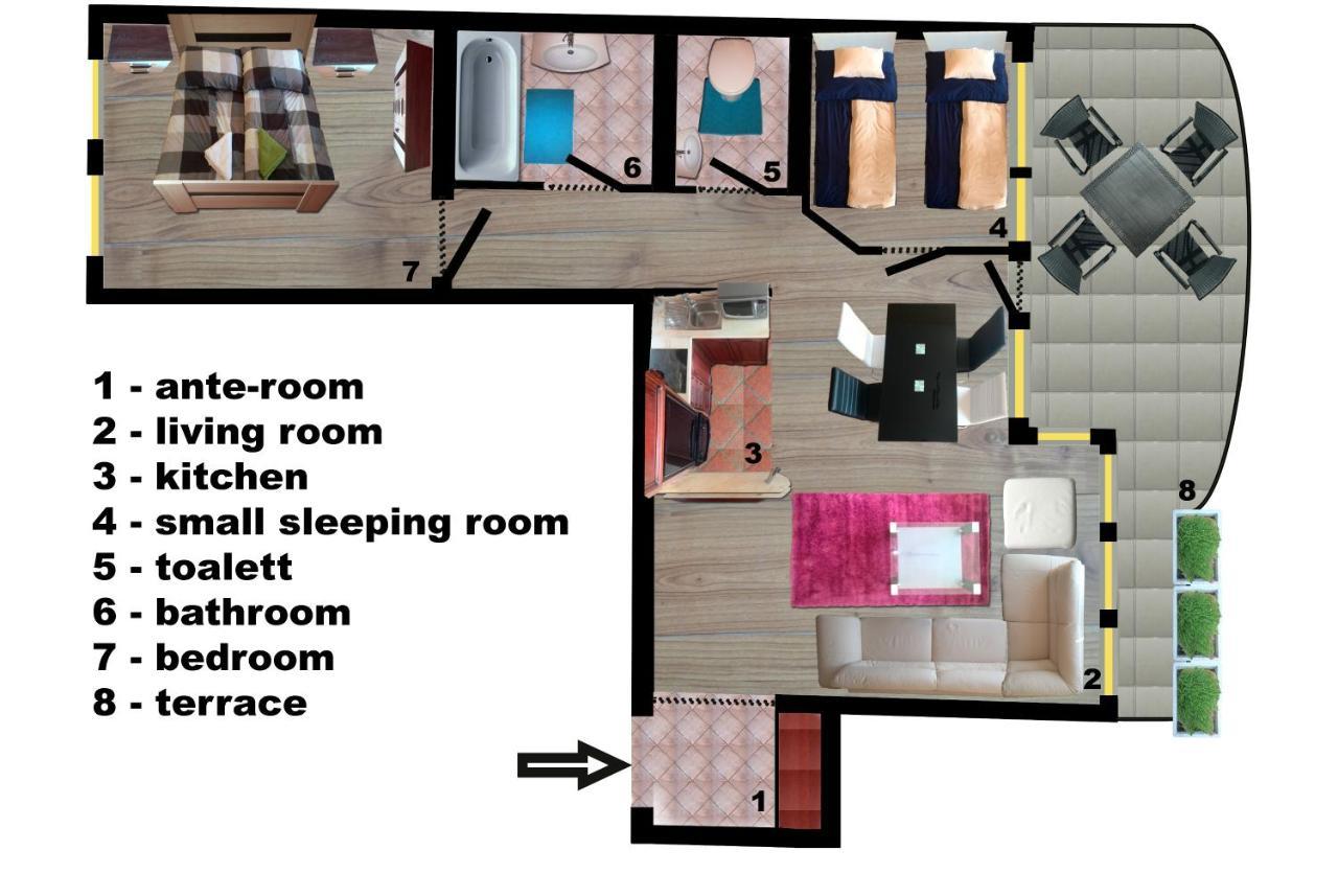 Merry&Car - Huge Balcony + Living Room + 2Br Budapest Esterno foto